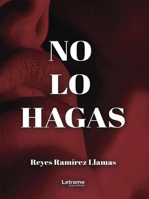 cover image of No lo hagas